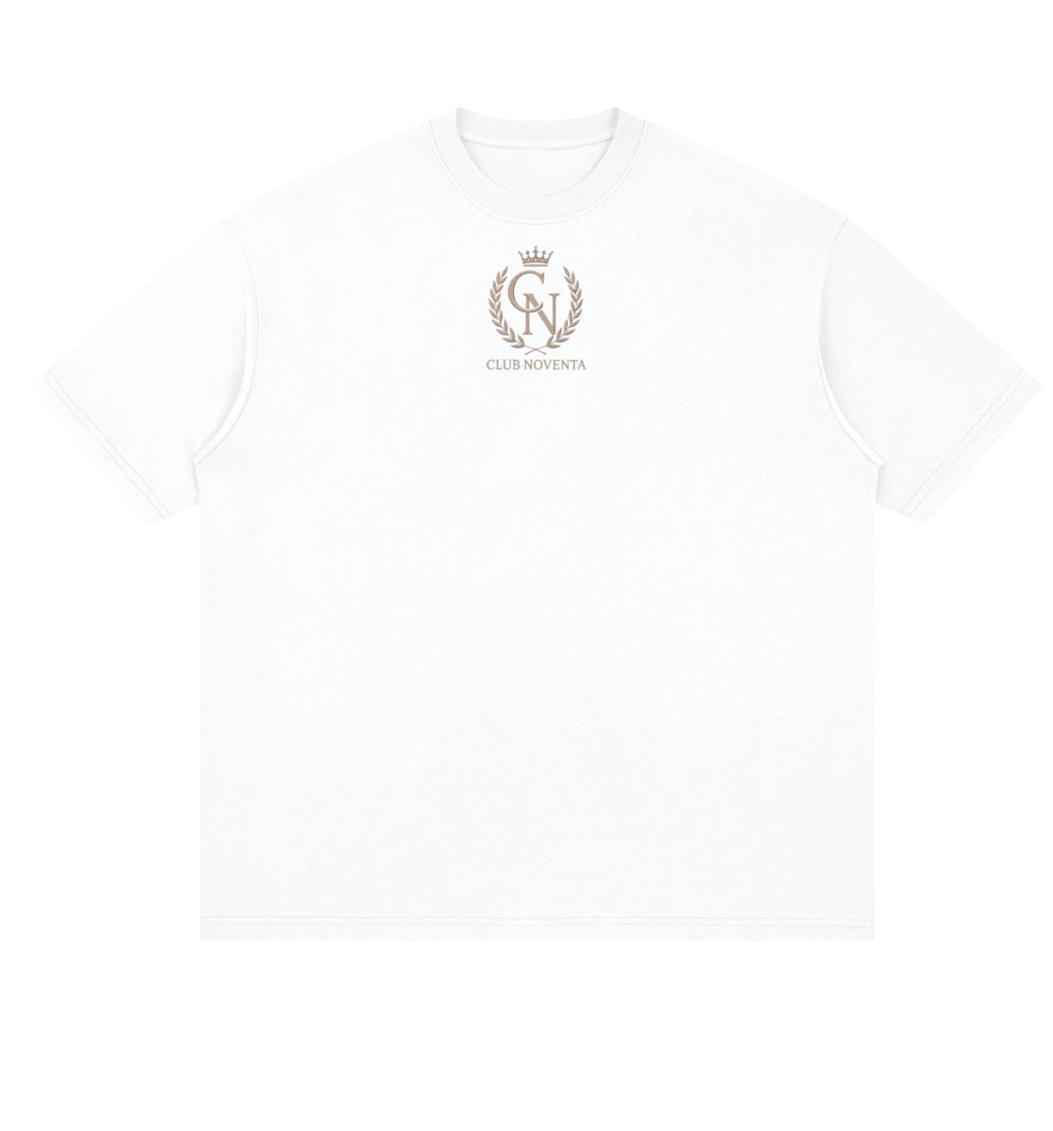 Club Noventa Essential Heavyweight Tee White