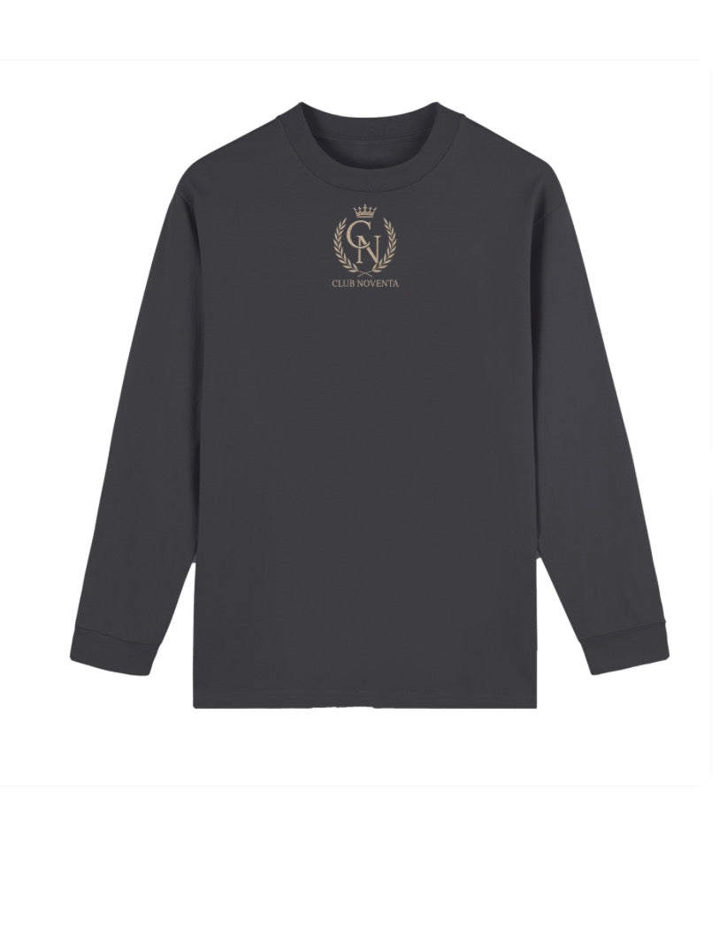 Club Noventa Essential Drop-Shoulder Long Sleeve Black